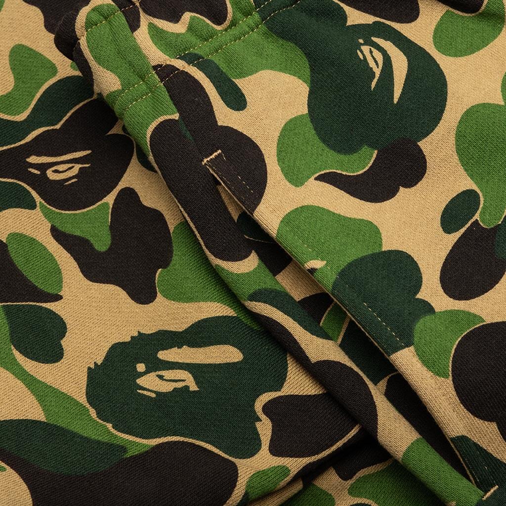 ABC Camo Shark Sweat Shorts Green