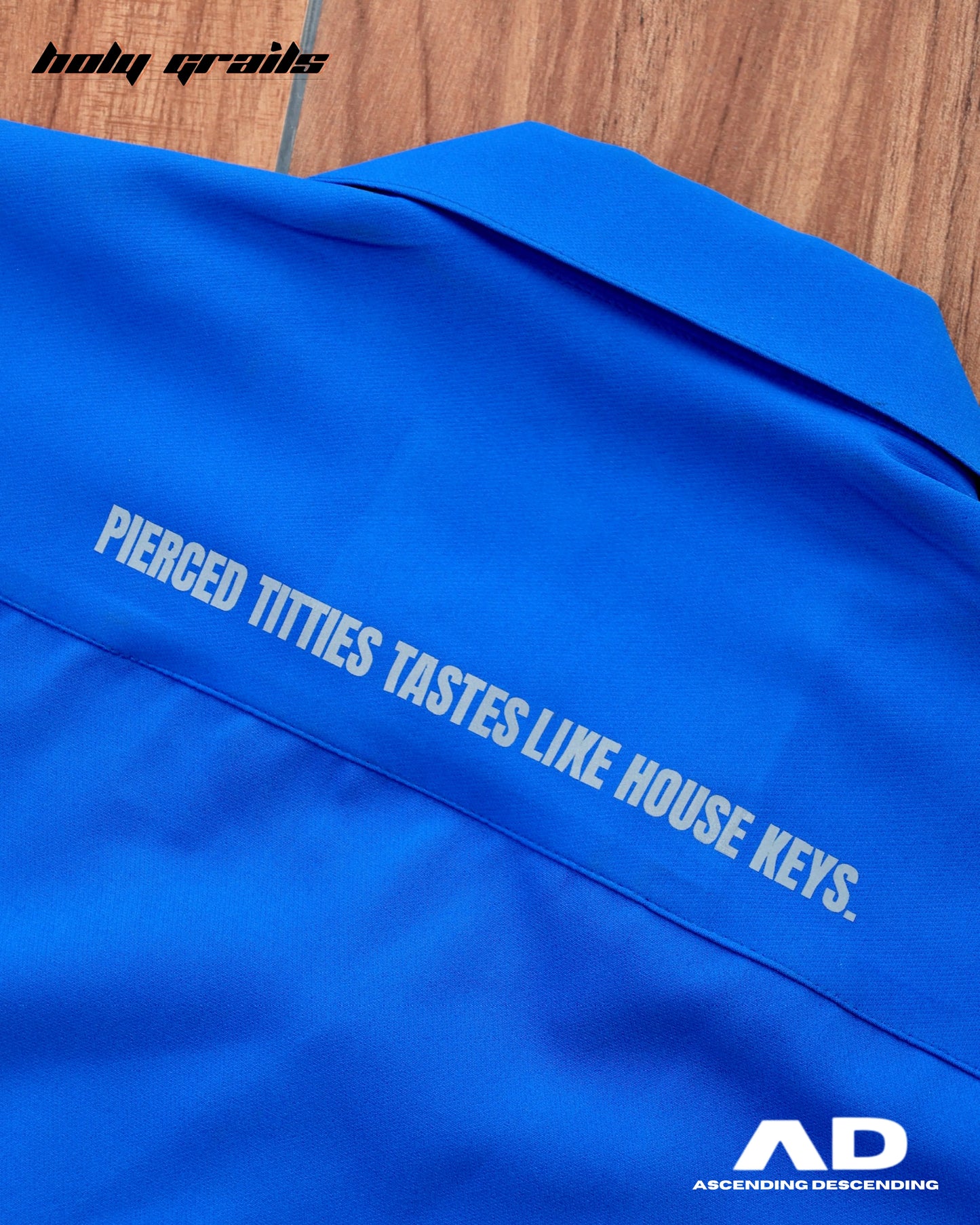 Pierced Blue Shirt HG x AD