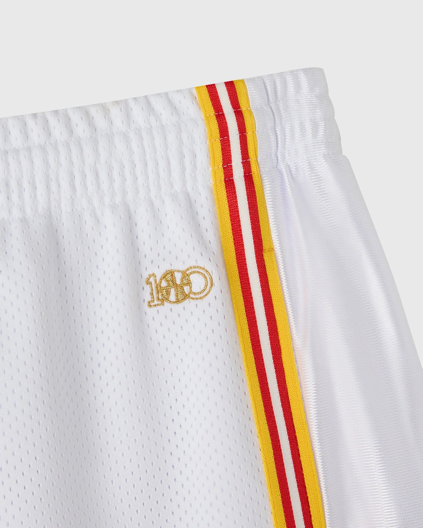 Harlem Globetrotters Basketball Short White