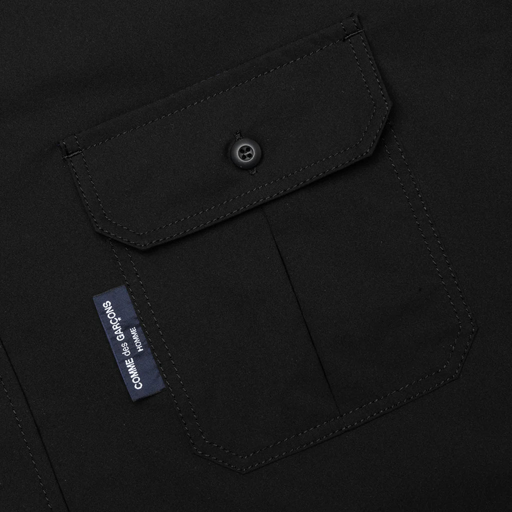 Solotex Pocket L S Shirt Black