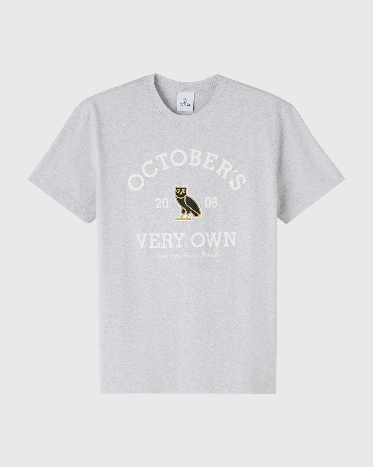 Collegiate Tee Ash Heather Grey