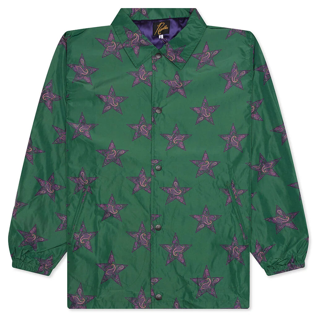 Coach Jacket Green Star