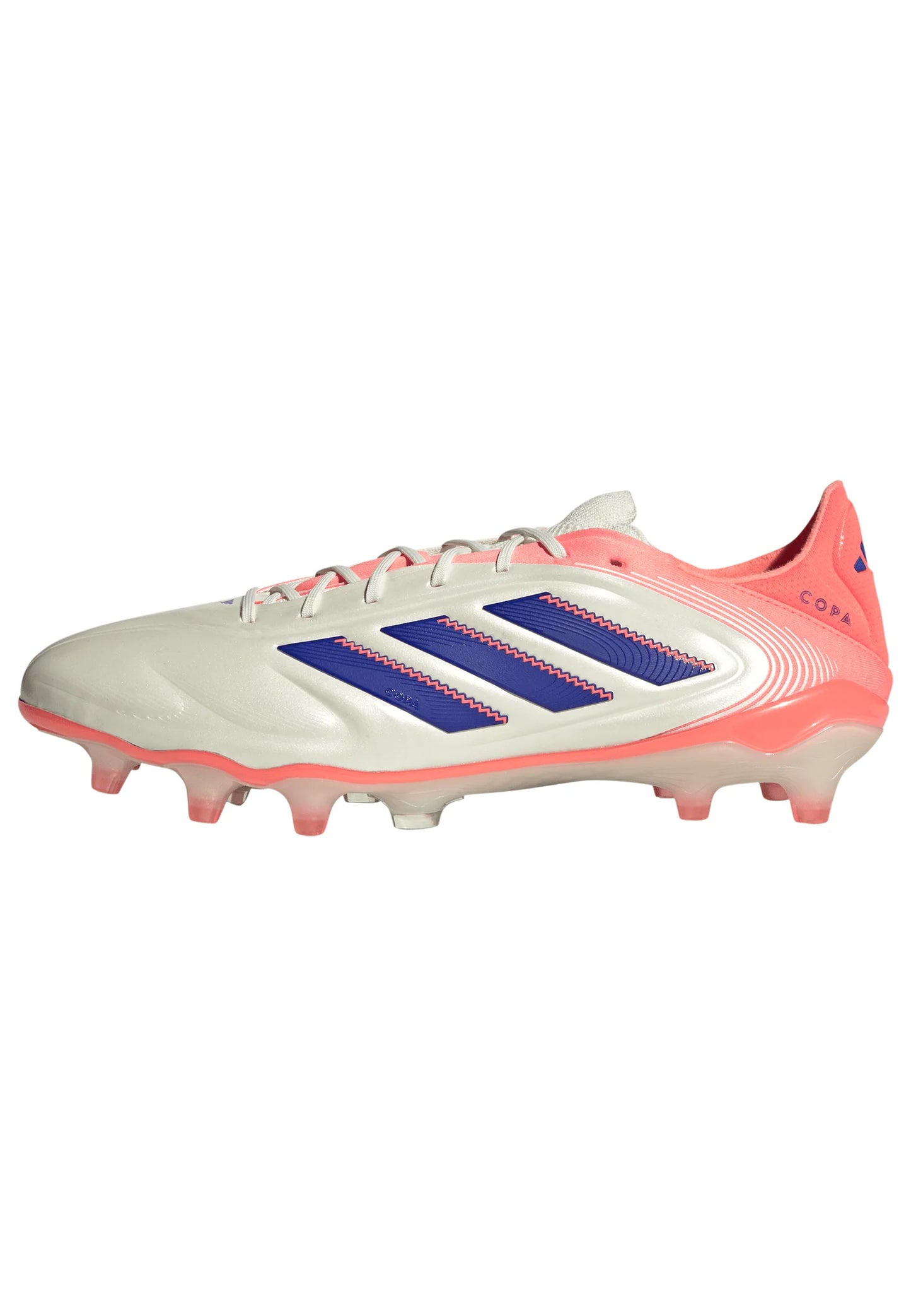 adidas Copa Pure III Elite FG Mens Soccer Cleats White Blue Orange