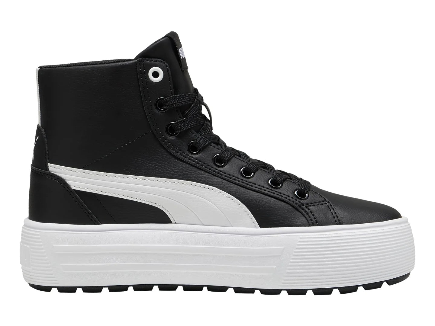 Tenis PUMA Kaia 20 Mid SL Negro y Blanco para Mujer