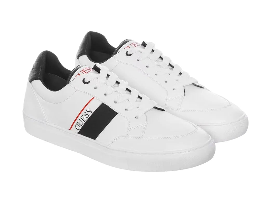 Tenis Guess Black Tea n Blanco para Hombre