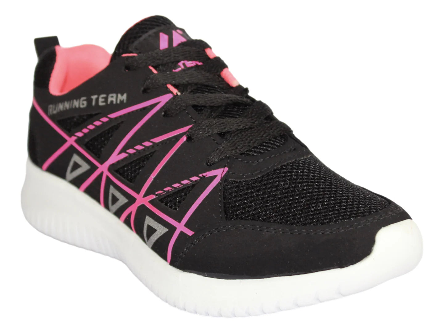 Tenis Alterno Negro con Fucsia para Mujer