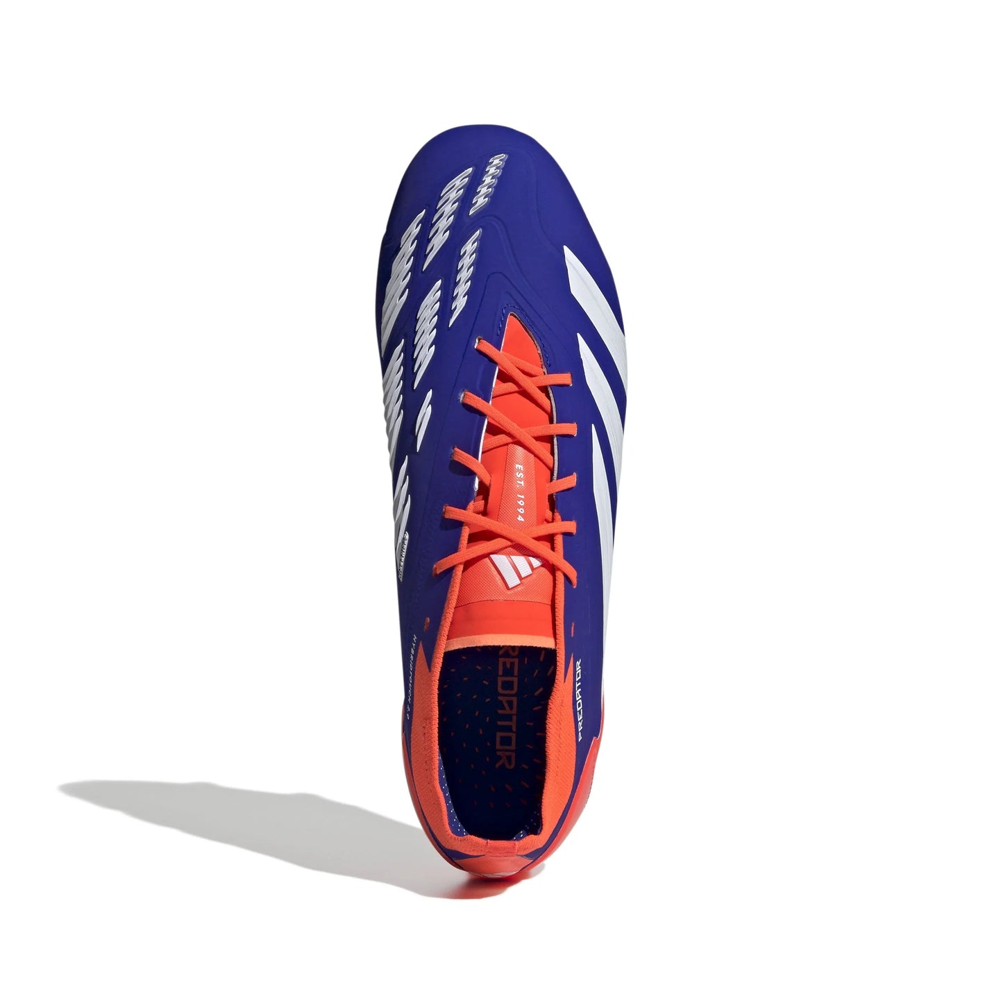 adidas Predator Elite FG Mens Firm Ground Soccer Cleats Lucid Blue White Solar Red