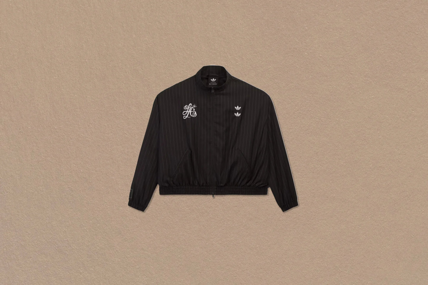 Adidas Originals x Willy Chavarria Pinstripe Track Jacket Black