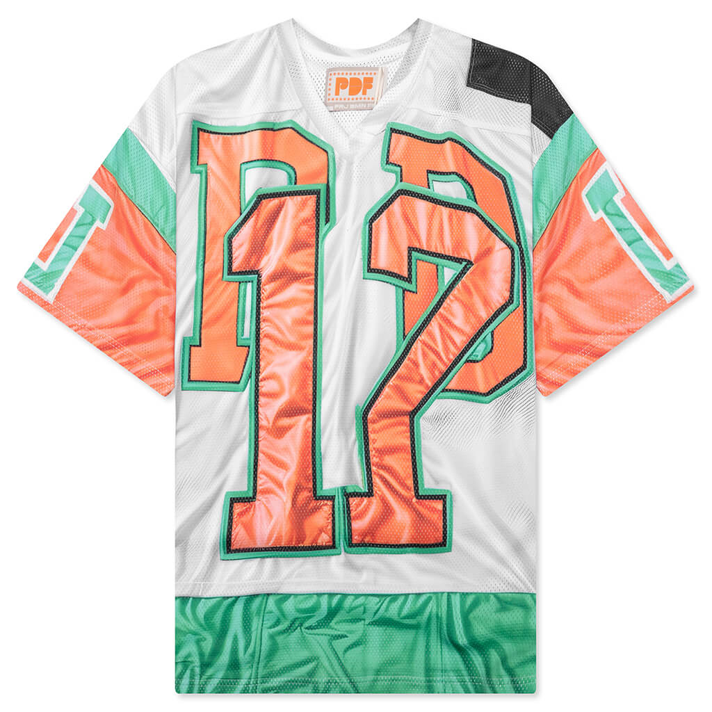 Football 17 Tee Green Print