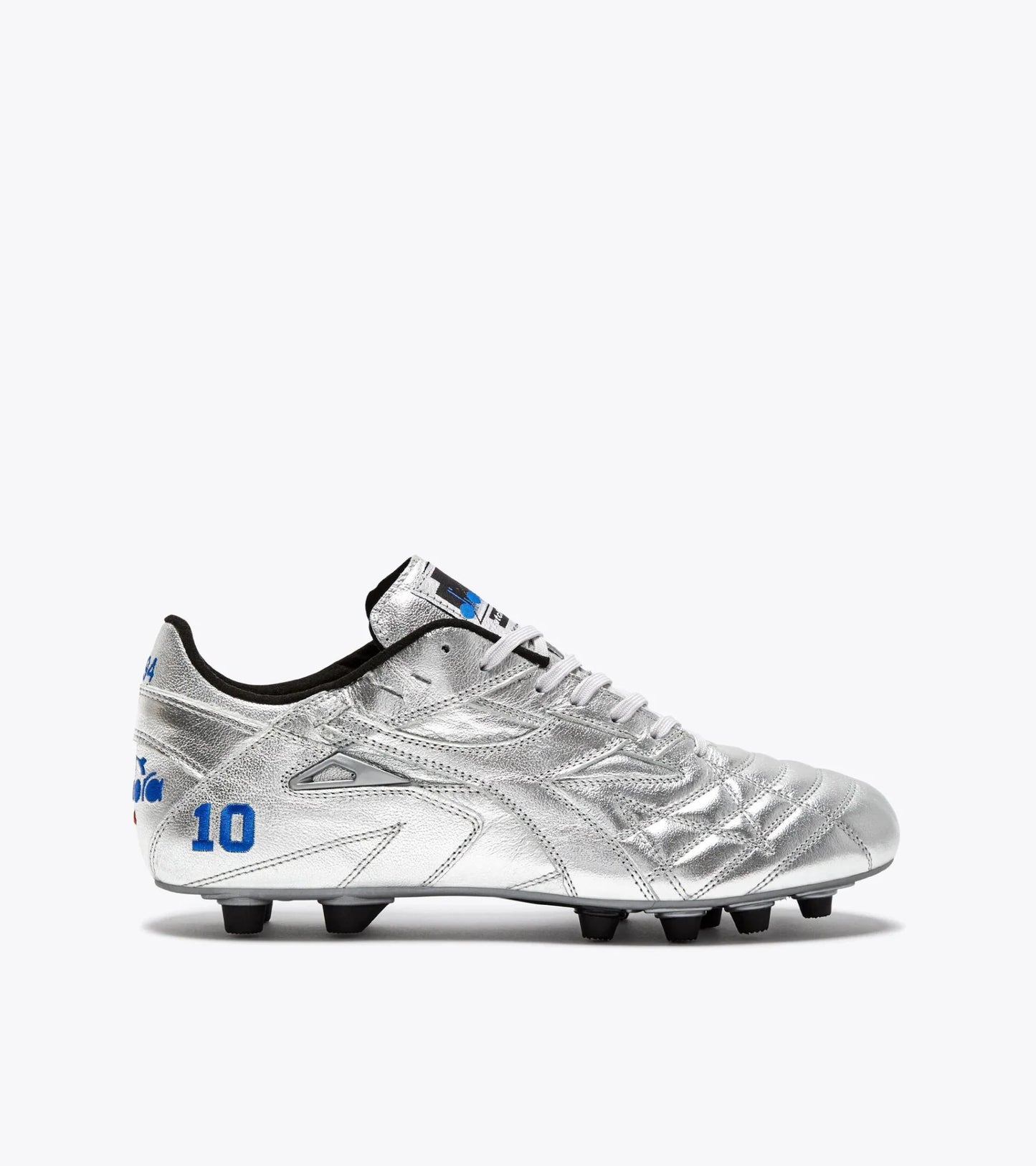 Diadora M Winner ITA OG 94 LT MDPU Firm Ground Soccer Cleats Silver