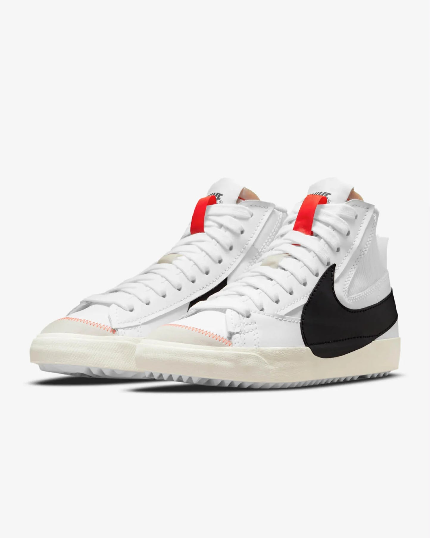 Nike Blazer Mid Blanc Noir Chaussure Montante Élégante Homme