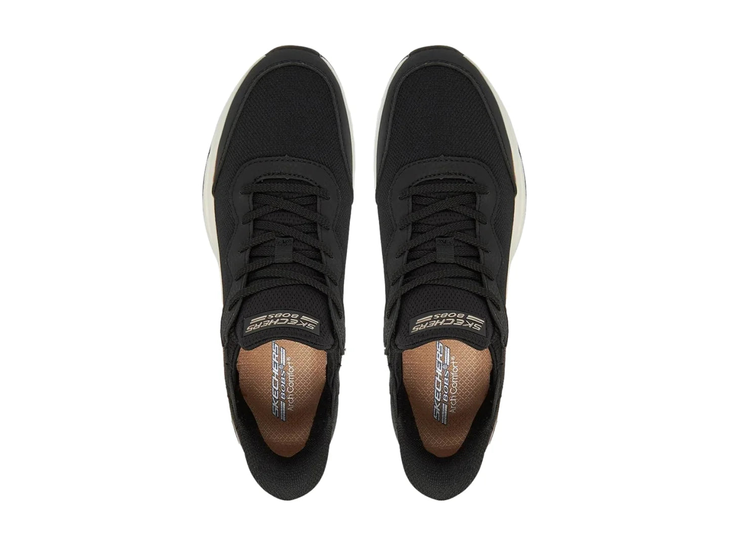 Tenis Skechers BOBS Arch Comfort B Sweet Negro para Mujer