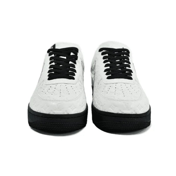 Louis Vuitton x Nike Air Force 1 Low White Black Silver