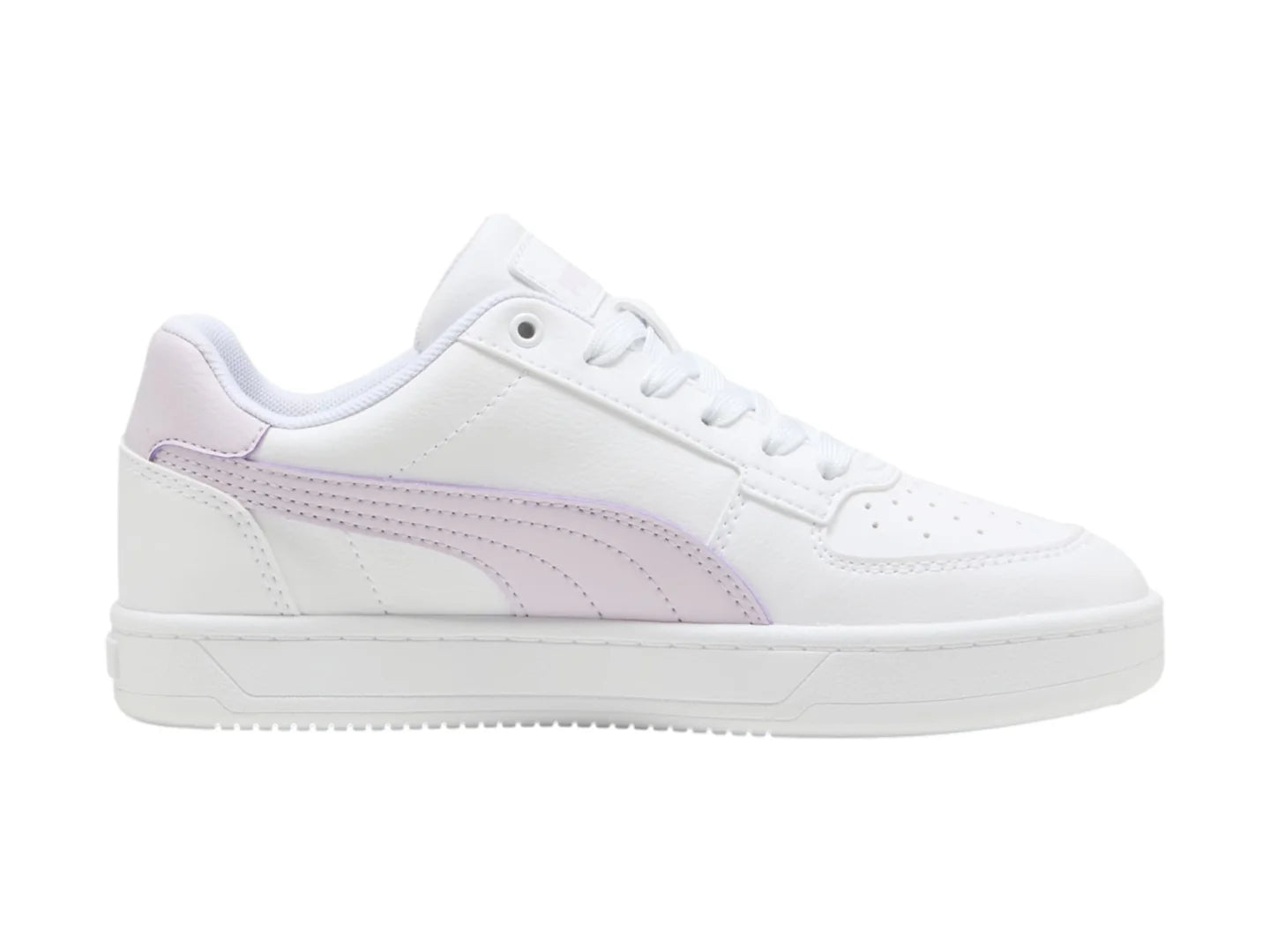 Tenis PUMA Caven 20 Blanco y Lila para Niña