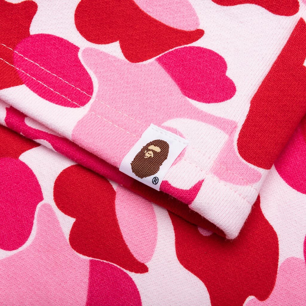 ABC Camo Shark Sweat Shorts Pink