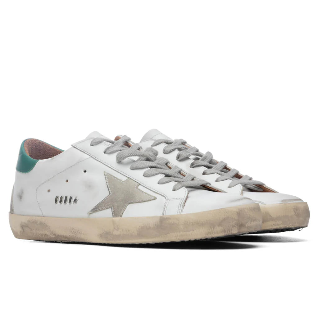 Super Star Sneakers White Ice Green