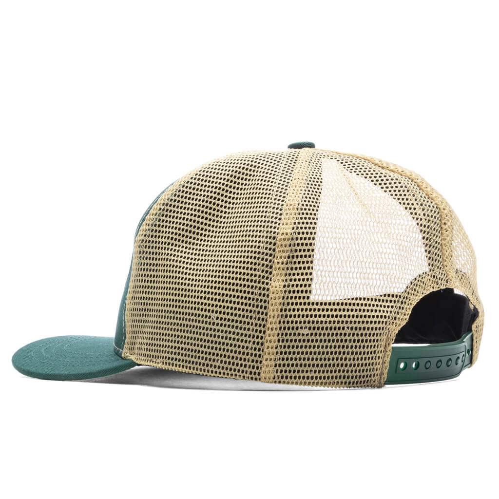 Moonlight Trucker Green White
