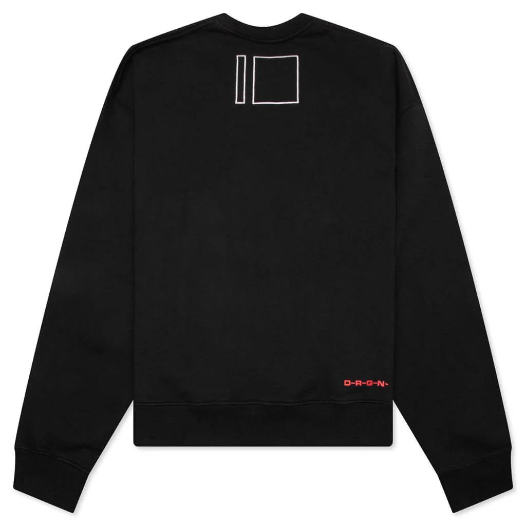 2 Finger Box Crew Oversize Black