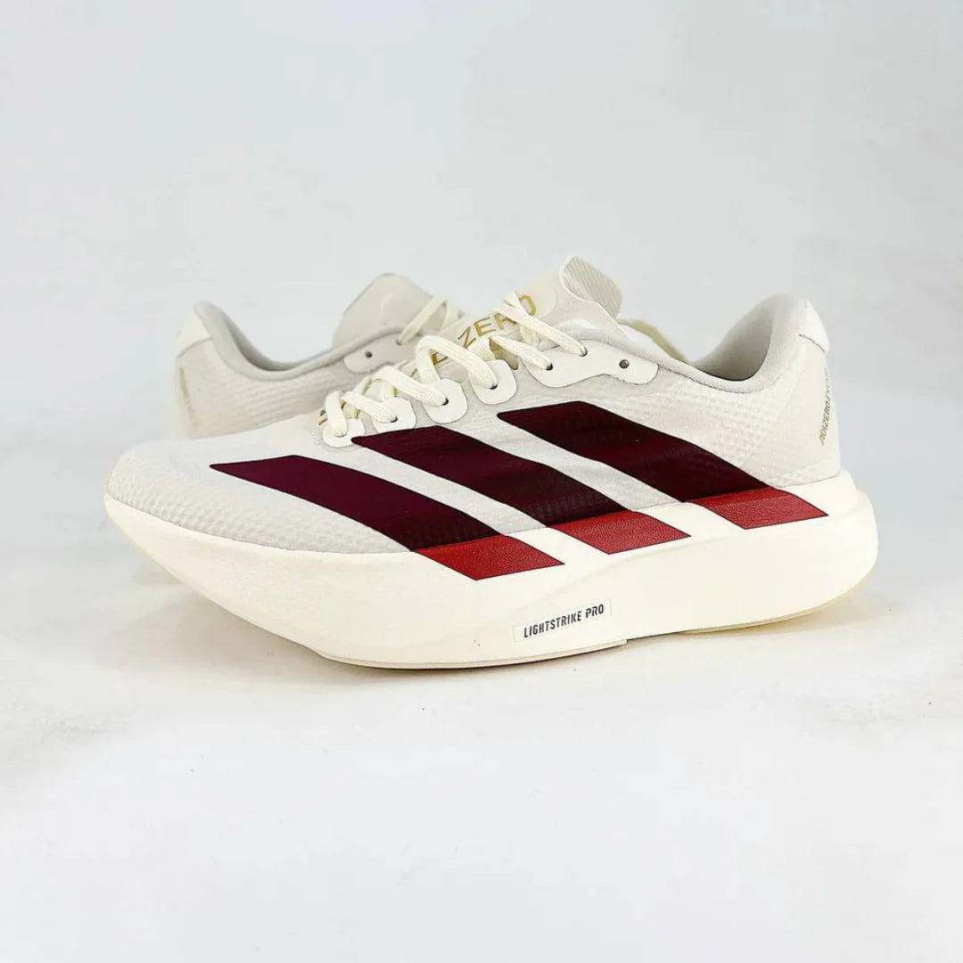 Adidas Adizero EVO SL Branco Bordô Vermelho