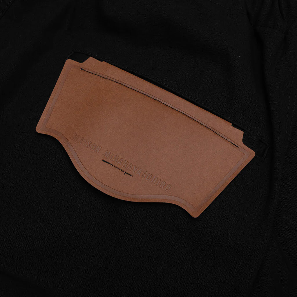 Ripstop Parachute Trousers Black