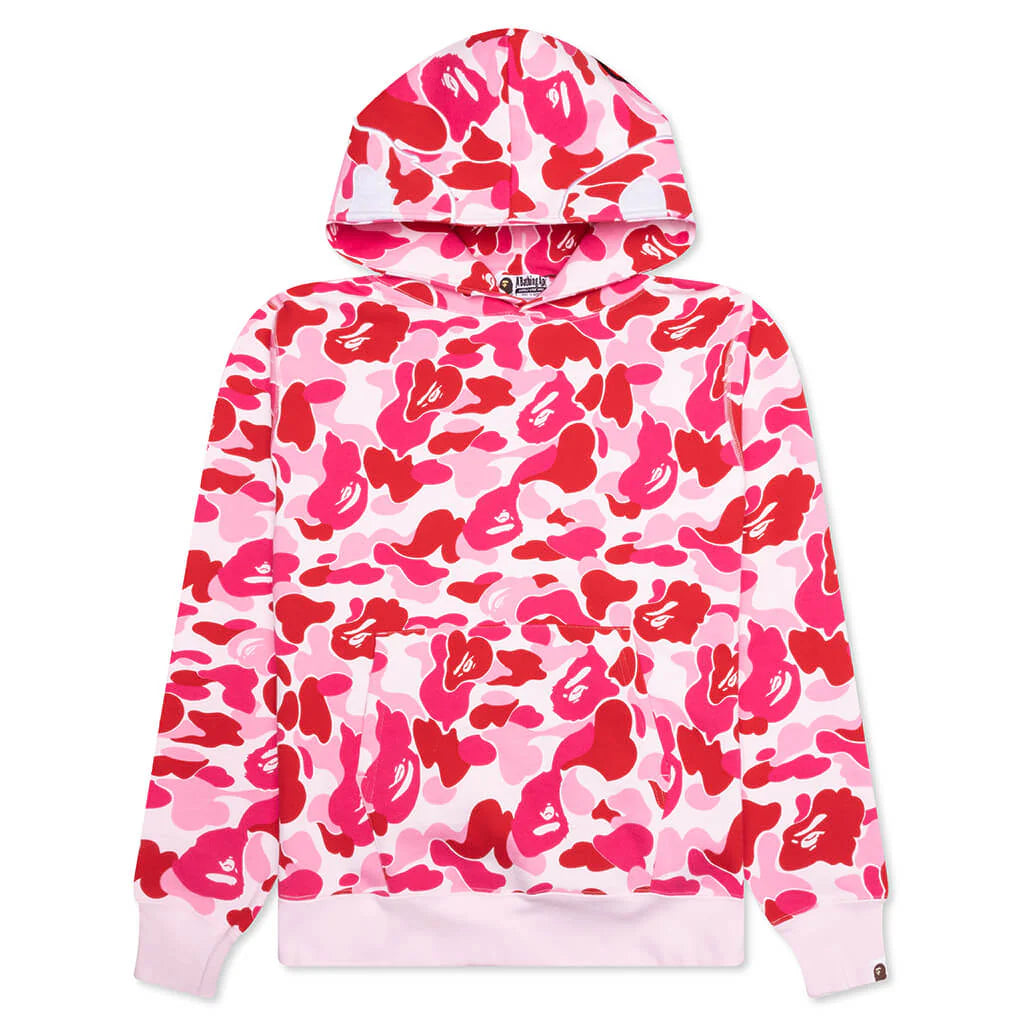 ABC Camo 2nd APE Pullover Hoodie Pink