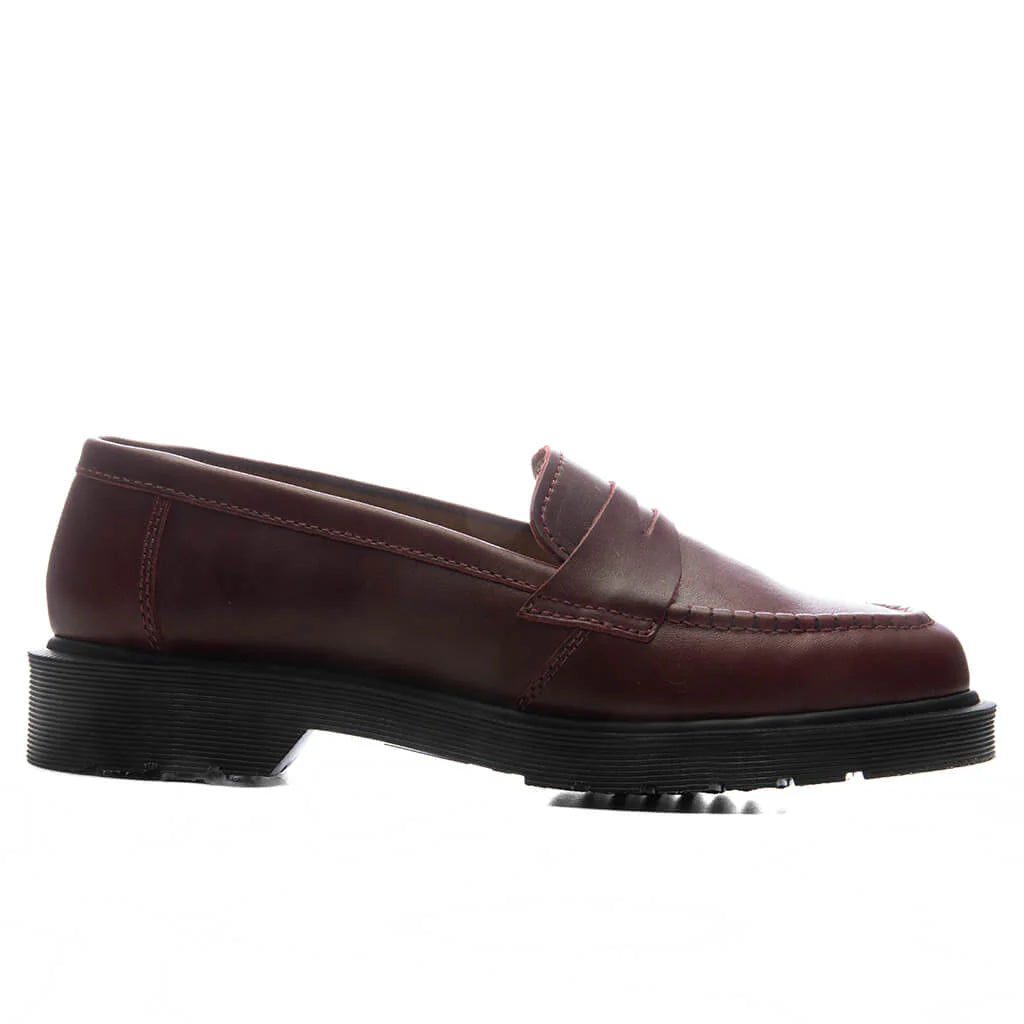 Delapre Penny Loafer Burgundy
