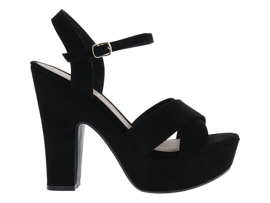 Sandalias de Plataforma ROZE Negro para Mujer