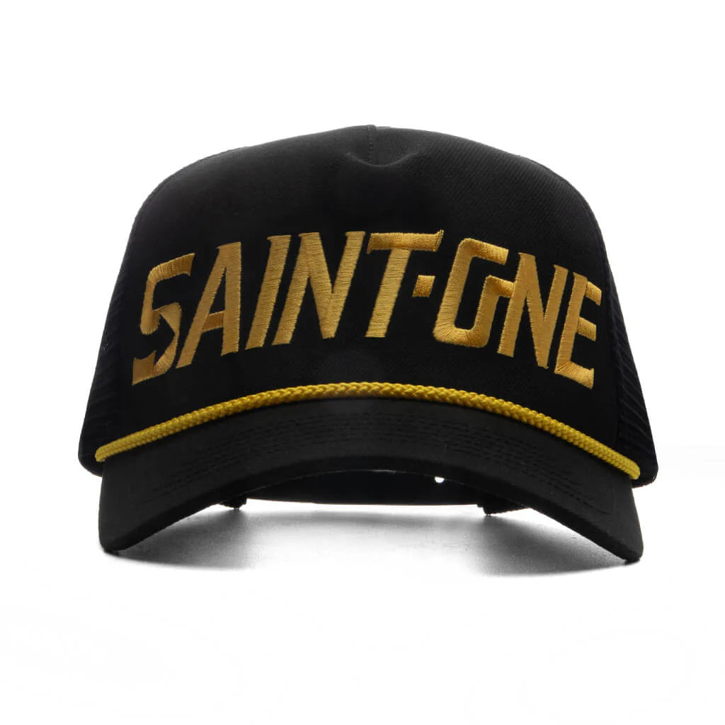 Saint One Mesh Cap Black