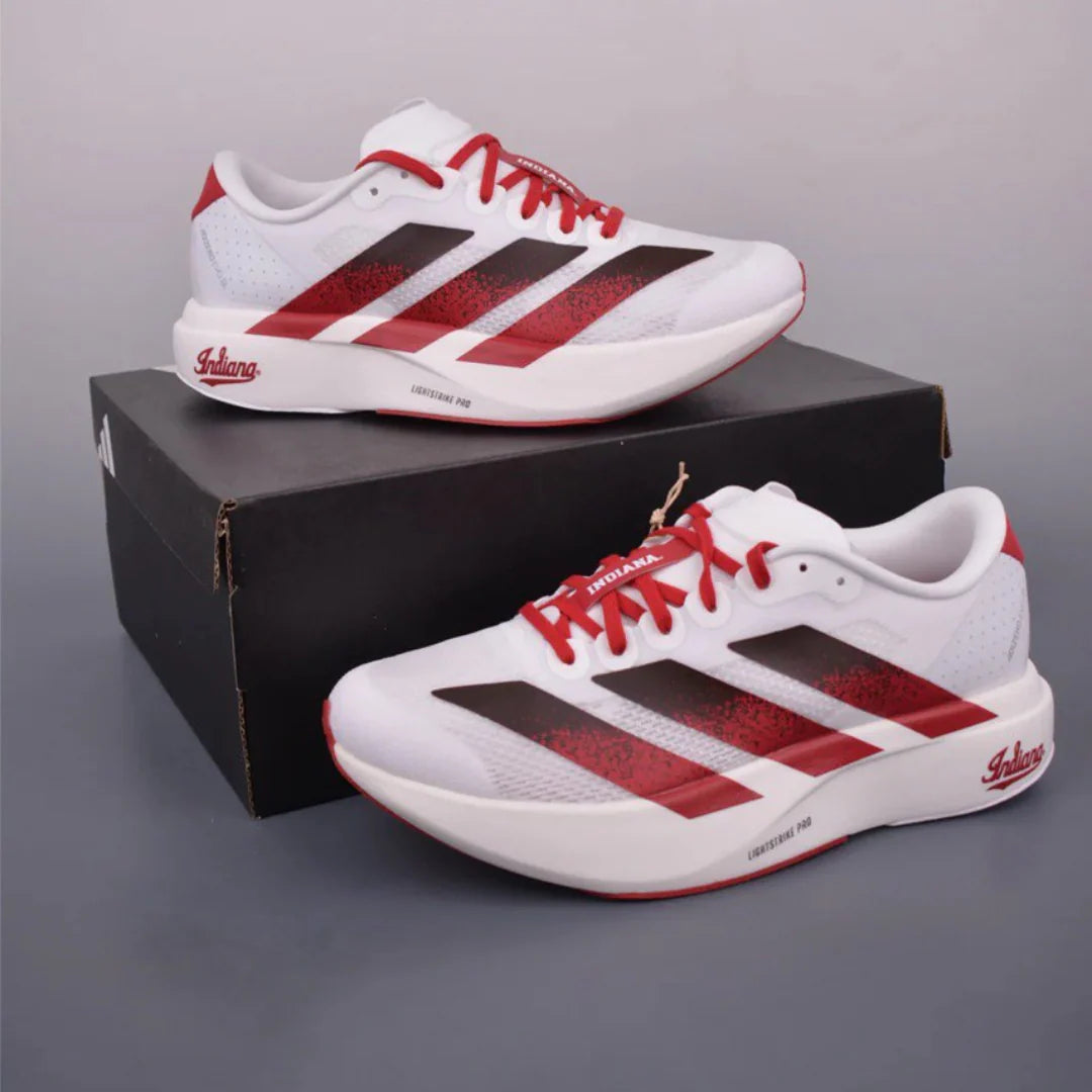 Tênis Adidas Adizero Evo SL Branco Vermelho WOLFPACK