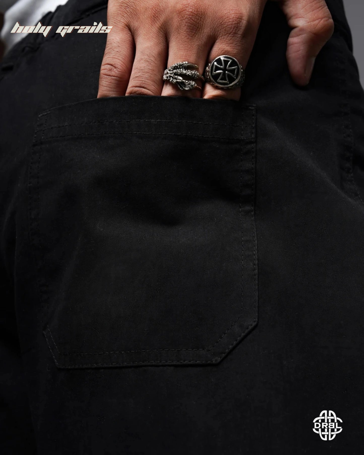 Dark Metal Cargo Pants HG x DRBL