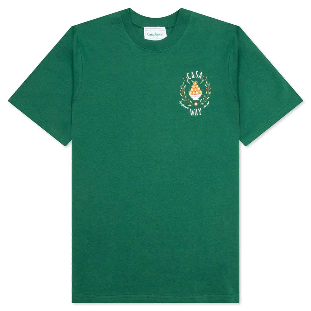 Casa Way Tee Evergreen