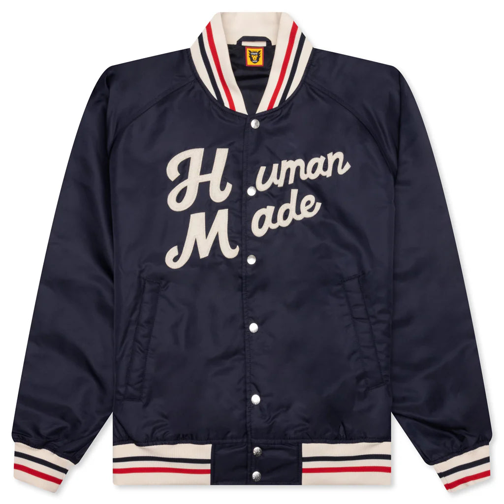 Nylon Stadium Jacket Navy