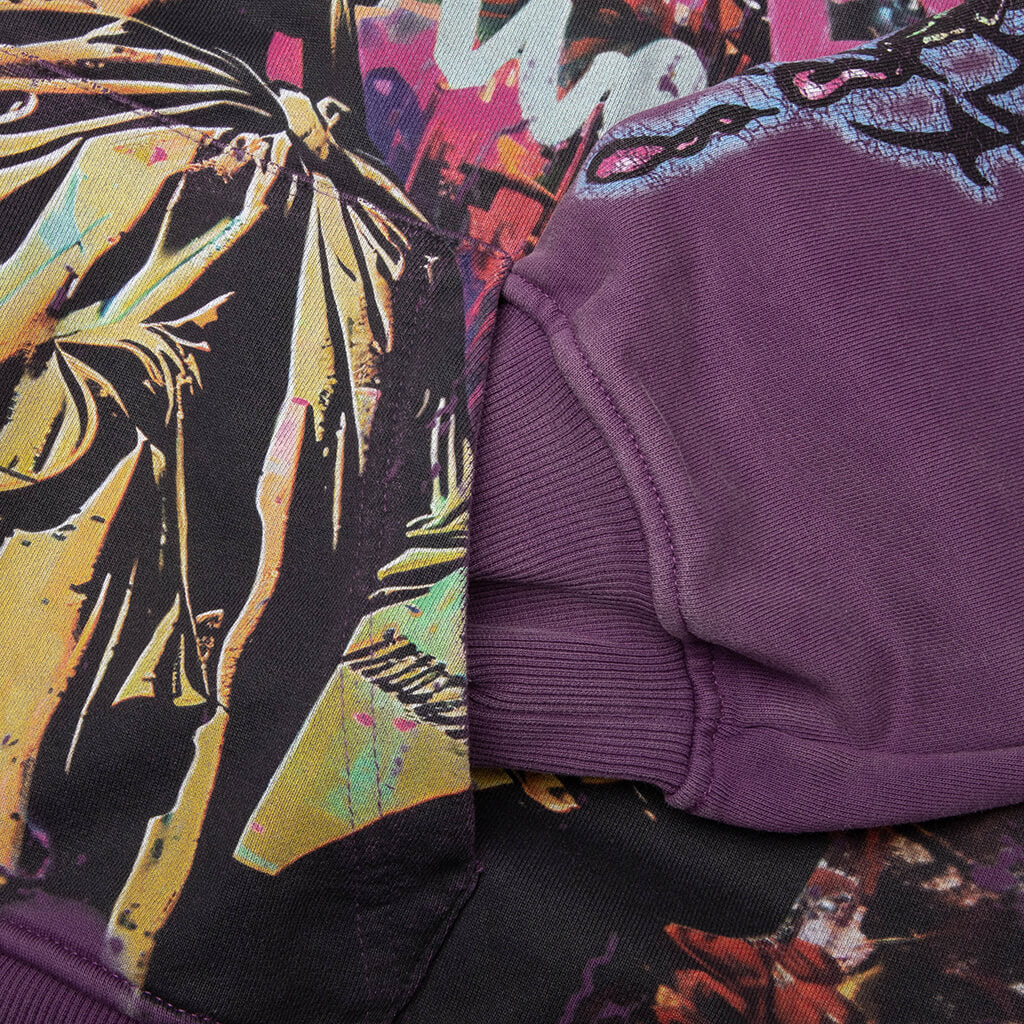 Vandal Hoodie Purple