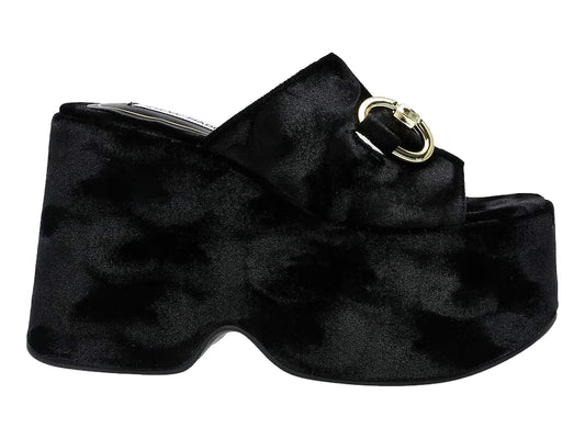 Sandalias Steve Madden Plataforma Negro para Mujer