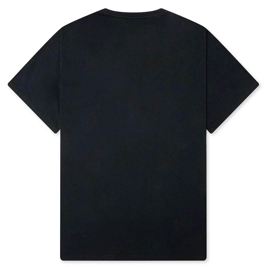 French Logo Lux Tee Washed Black