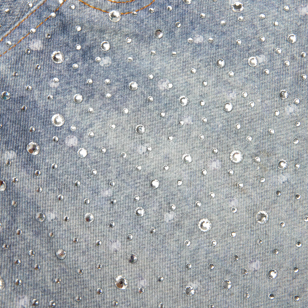 20K Swarovski Diamond Boro Jean Blue