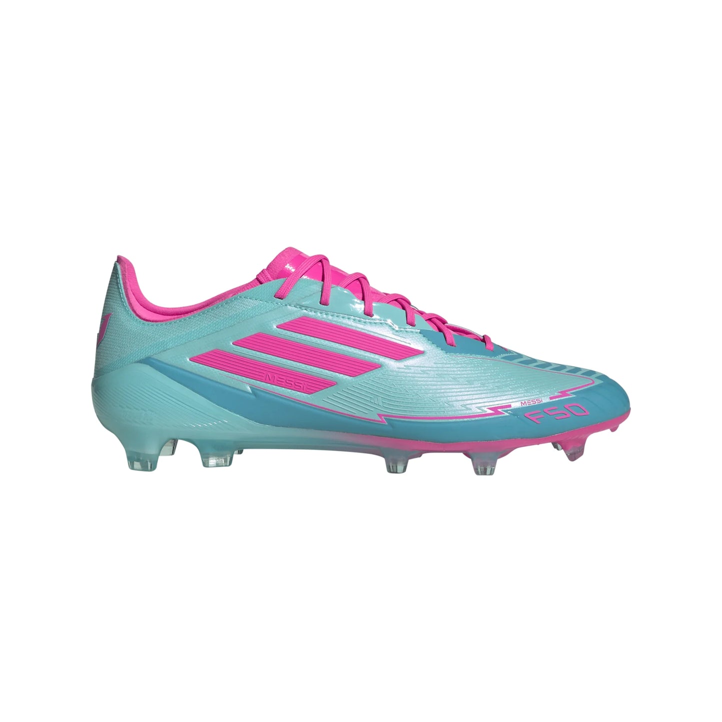 adidas F50 Elite Messi Firm Ground Boots Aqua Pink