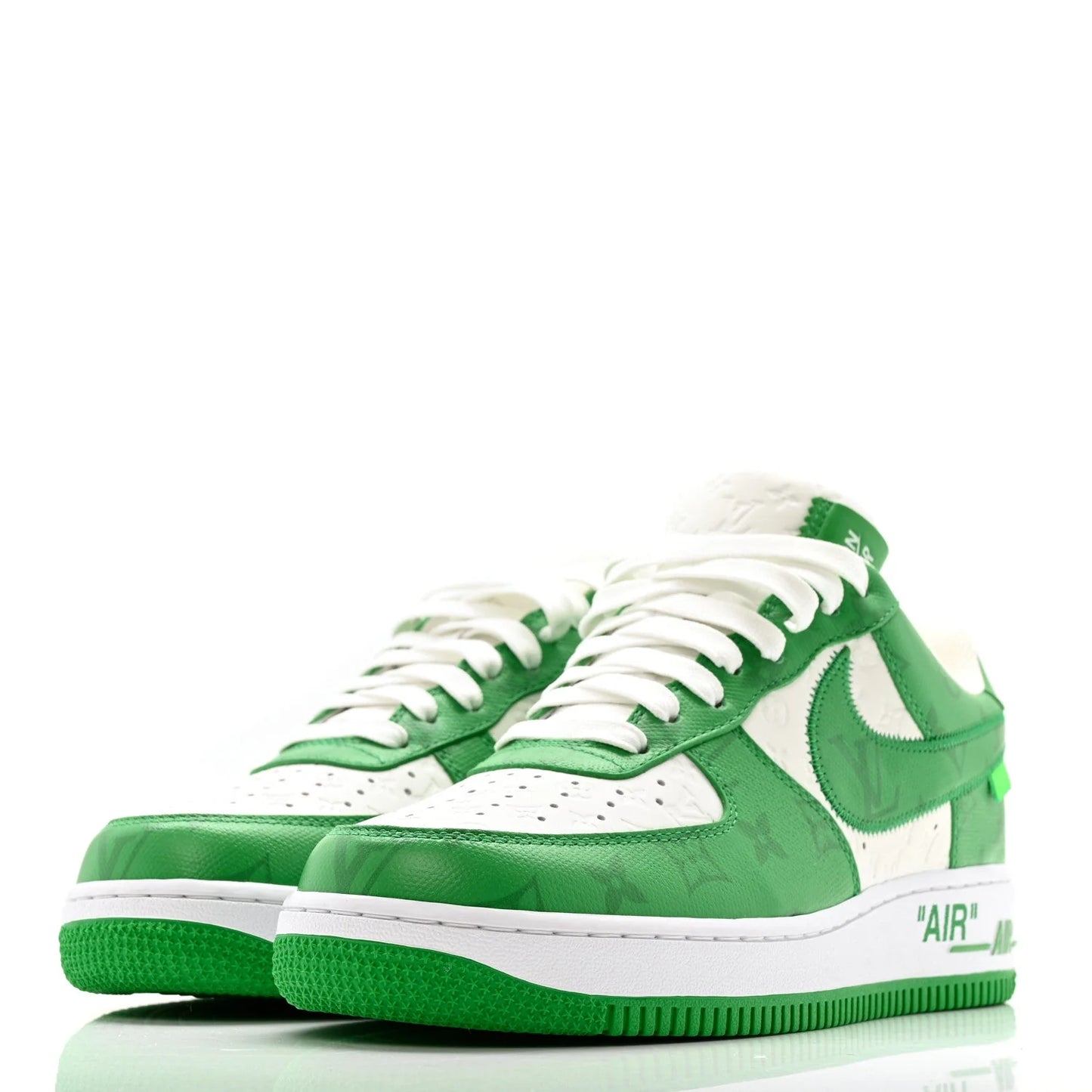 Louis Vuitton x Nike Air Force 1 Low By Virgil Abloh White Green