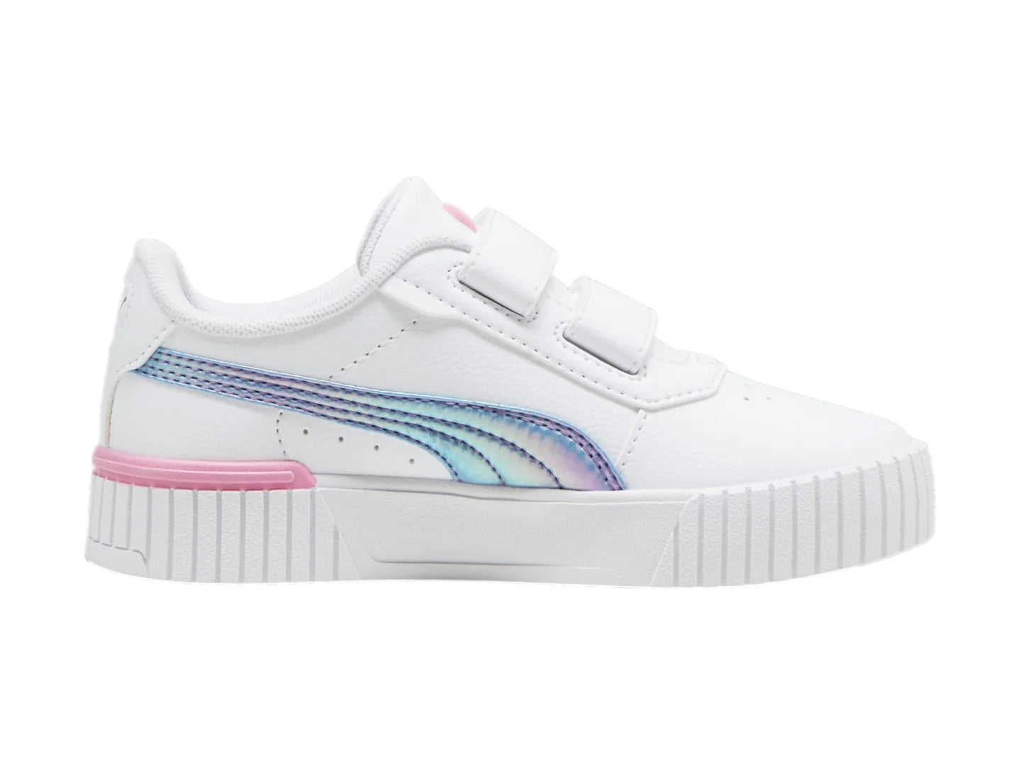 Tenis PUMA Carina 20 Bouncy Sky Blanco y Lavanda para Niña