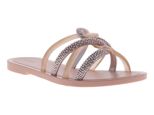 Sandalias Melissa Rosa Brillantes para Mujer