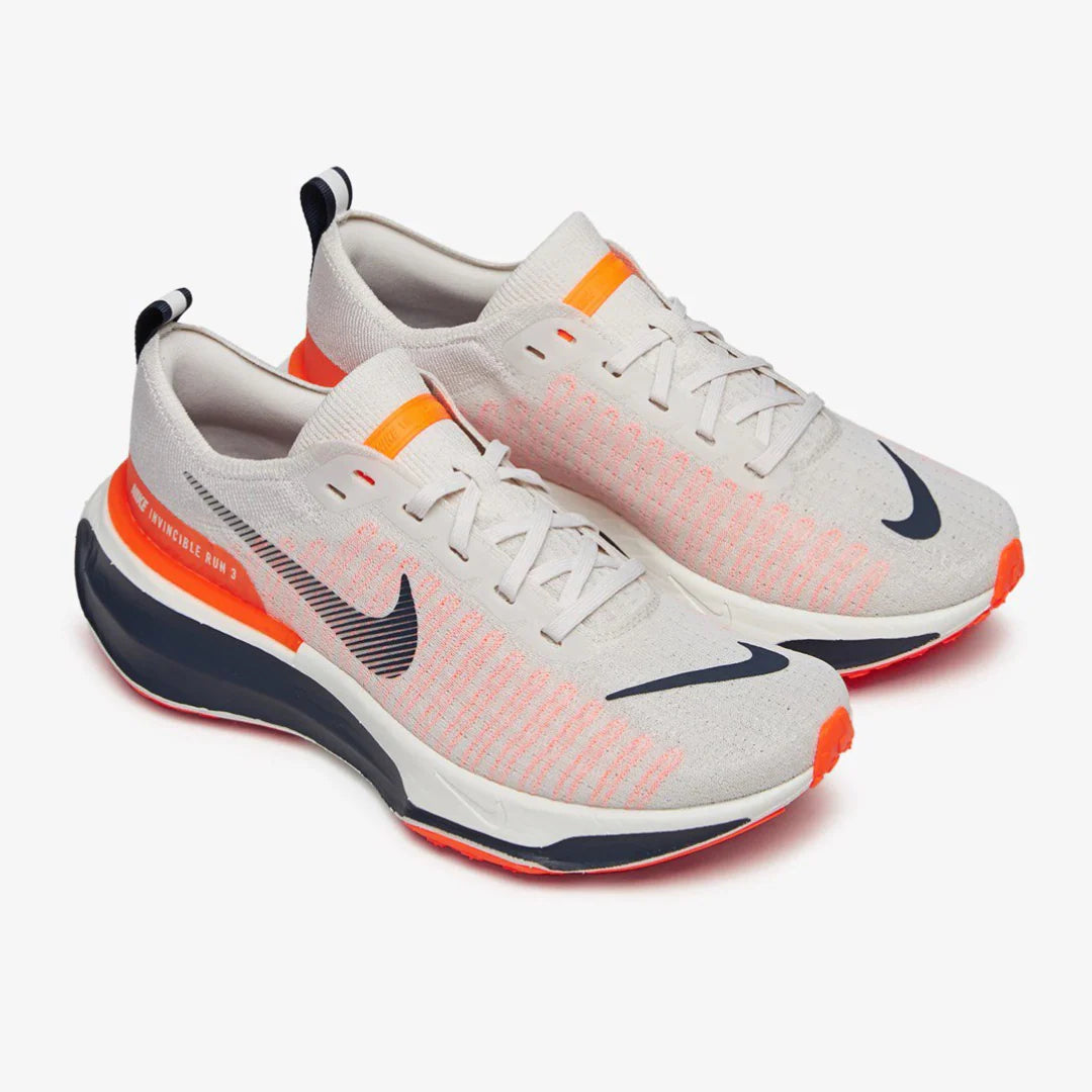 Nike Invincible Run 3 Laranja Branco