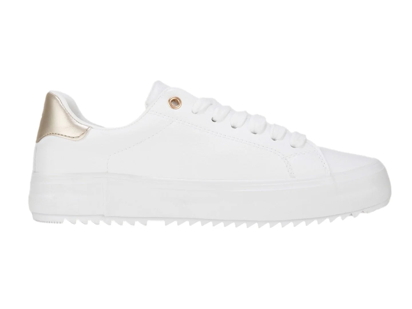 Tenis K SWISS Ariana Blanco con Dorado para Mujer