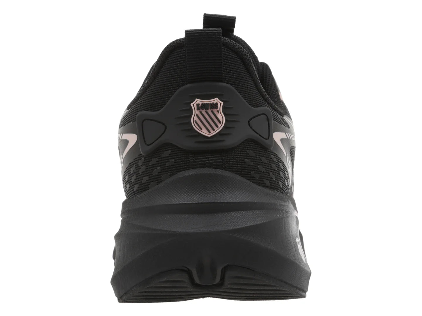Tenis K SWISS Martinus Negro con Rosa para Mujer