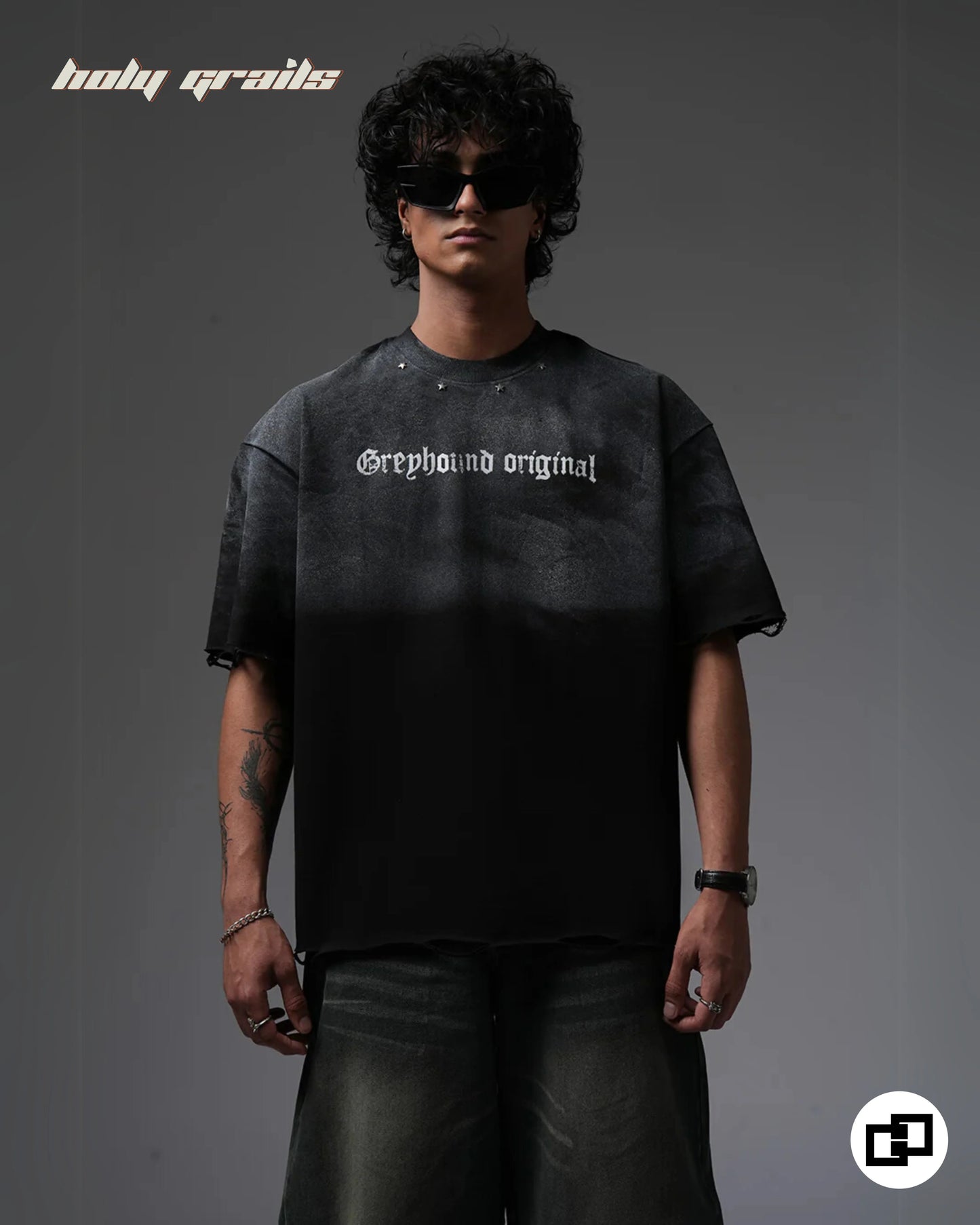 Locally Hated Oversize Tee HG x Grey Hound Clothing