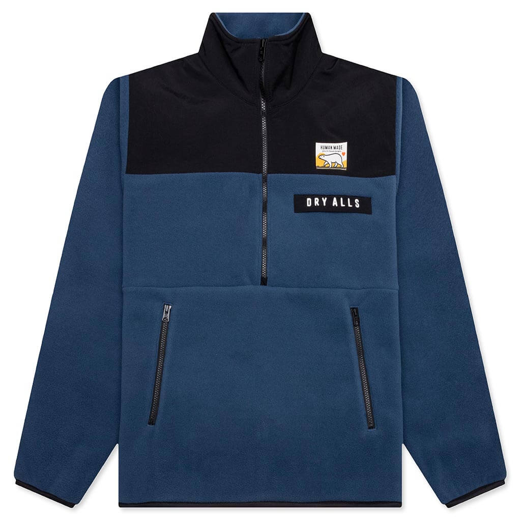 Fleece Half Zip Jacket Navy