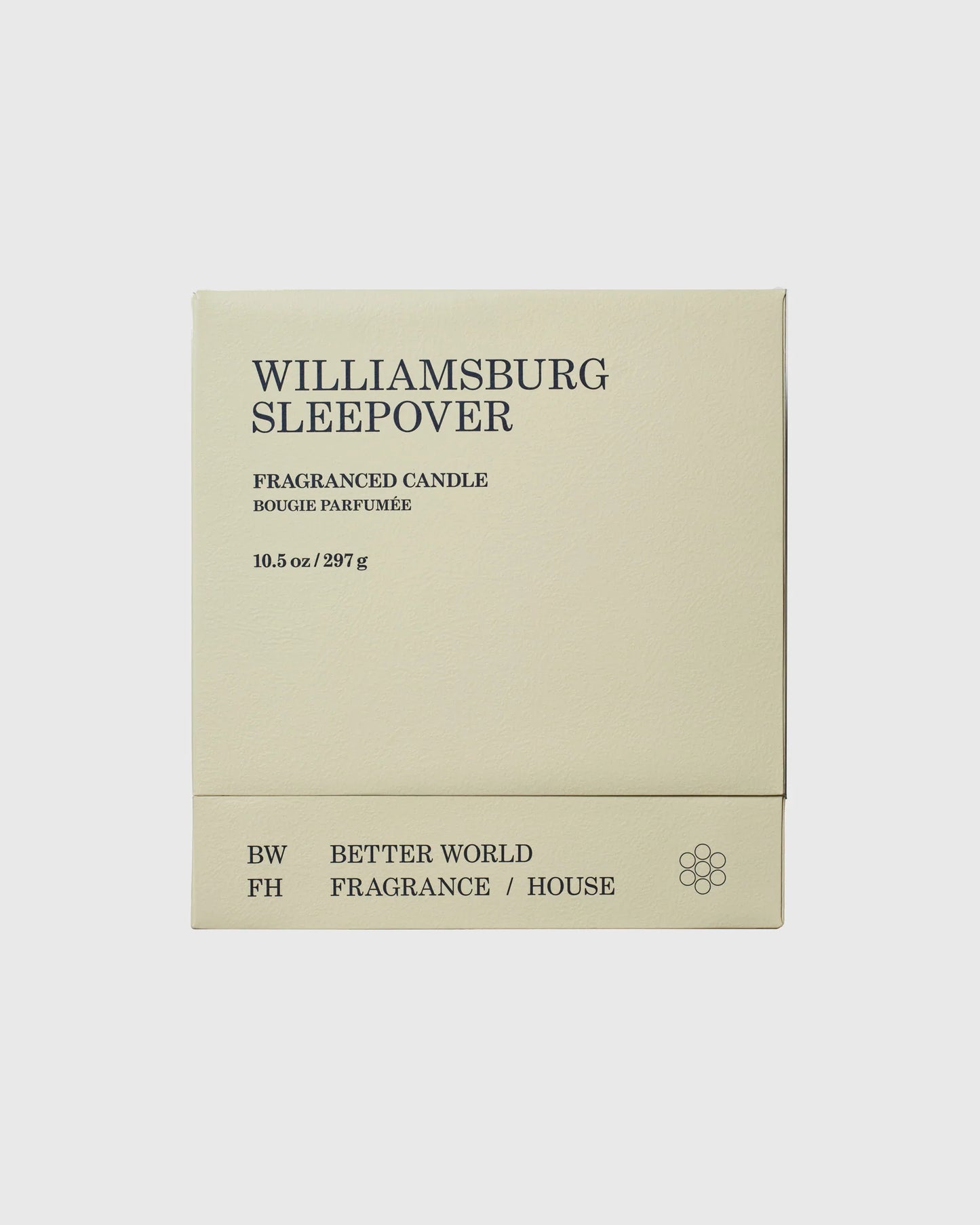 Better World Fragrance House Williamsburg Sleepover Candle