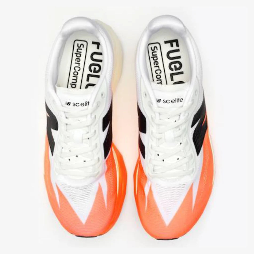 New Balance Fuelcell Supercomp Elite V5 Branco Vermelho