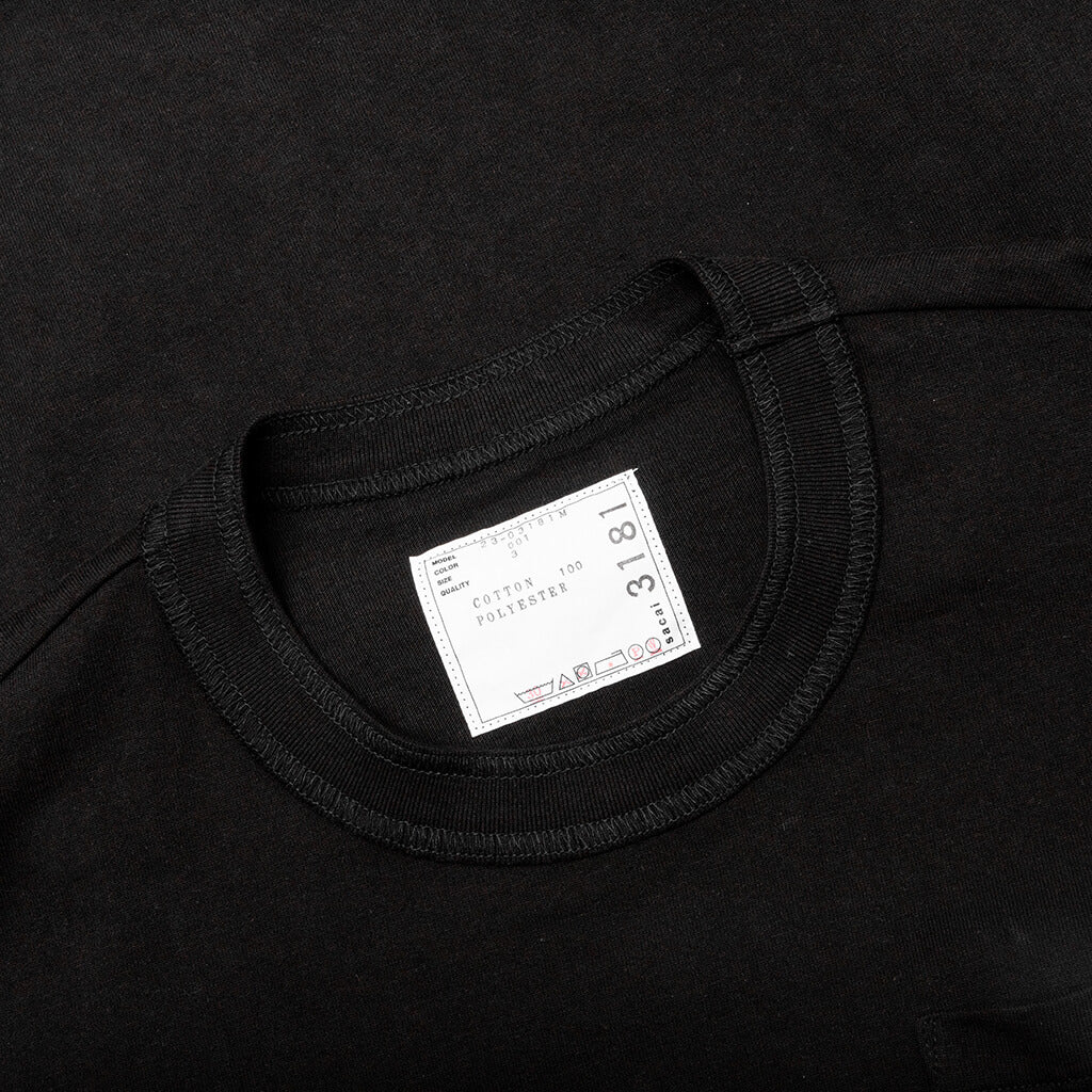 Cotton Jersey T Shirt Black