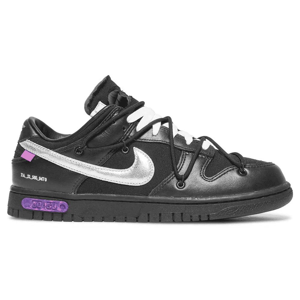 Nike Dunk Low x Off White Lot 50 Sneakers