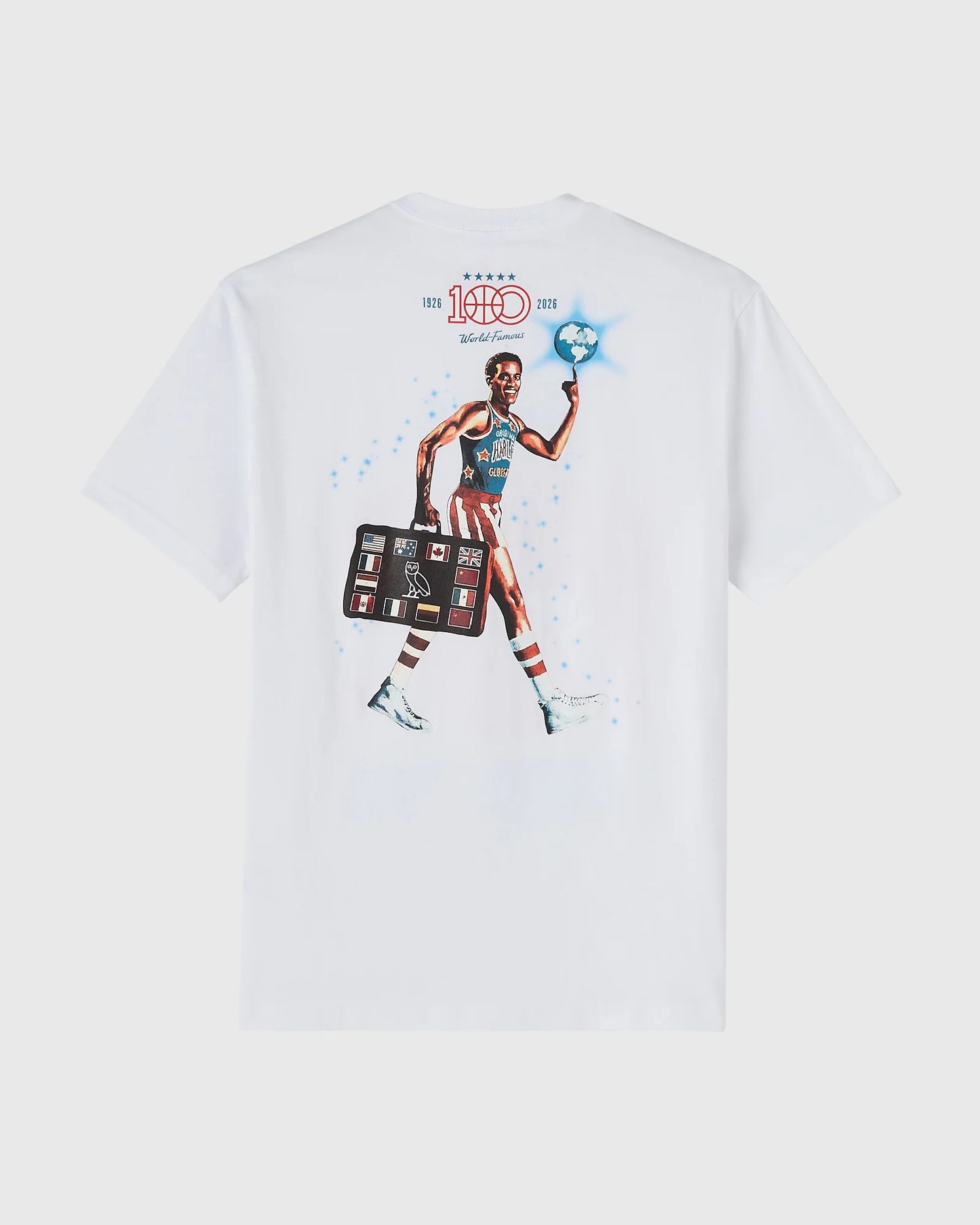 Harlem Globetrotters Tee White